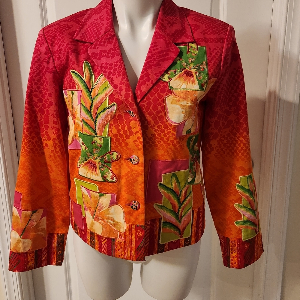 Nancy Bolen City Girl small blazer jacket unique masterpiece